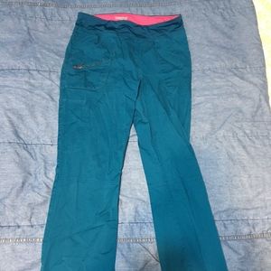 turquoise scrub pants